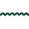 Belagio Small Ric Rac Trim, 0.375" Wide, 25 Yards, Hunter Green